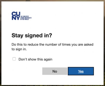 &ldquo;Stay signed in?&rdquo; prompt