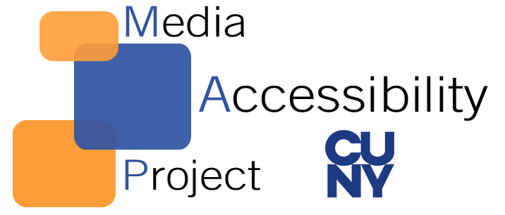 CUNY Media Accessibility Project logo